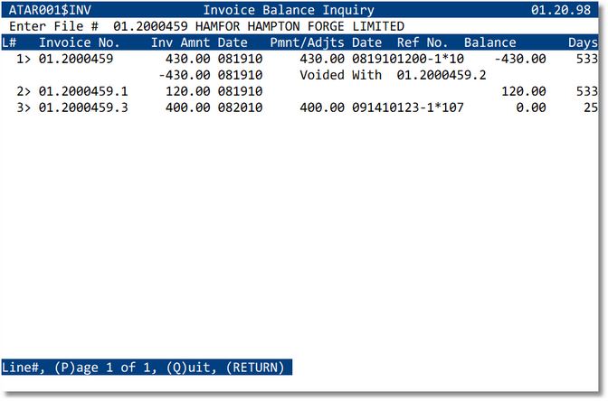By File # screenshot