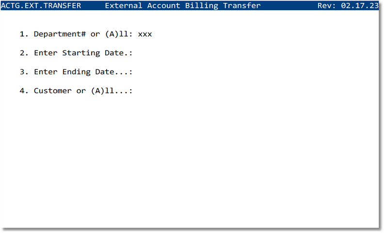Transfer Data screenshot