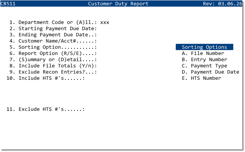 Customer Duty Report